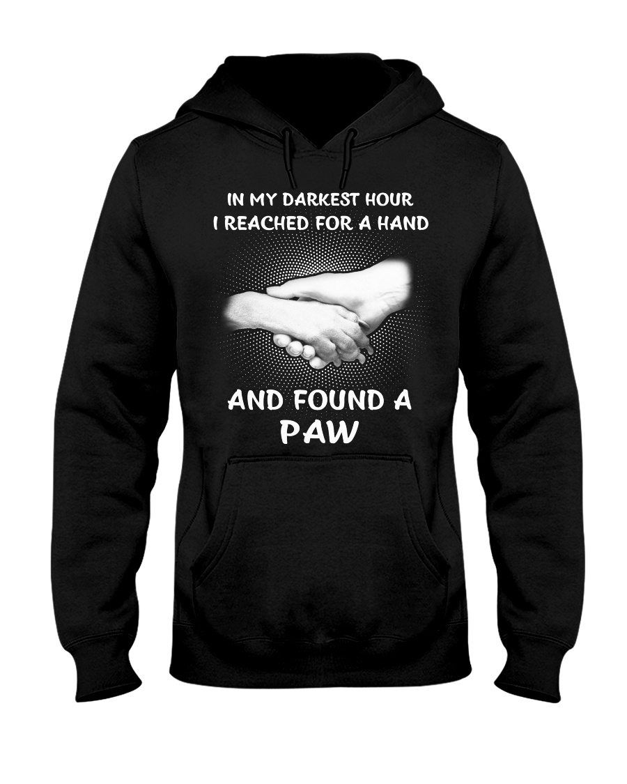 In my darkest hour Hooded Sweatshirt
