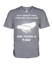 In my darkest hour V-Neck T-Shirt thumbnail