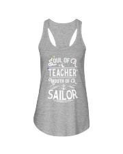 Soul of a teacher Ladies Flowy Tank tile