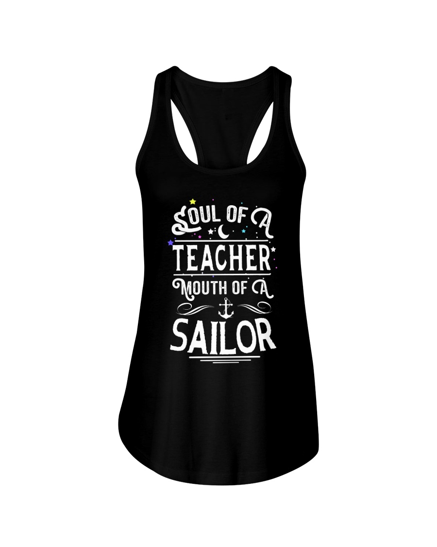 Soul of a teacher Ladies Flowy Tank
