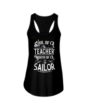 Soul of a teacher Ladies Flowy Tank front
