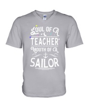 Soul of a teacher V-Neck T-Shirt thumbnail