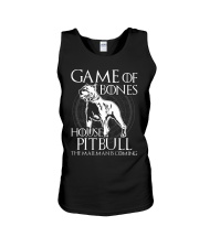 House Pitbull Unisex Tank thumbnail