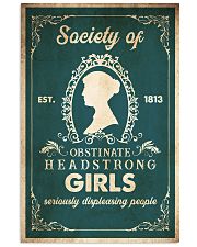 Book Obstinate Headstrong Girls 16x24 Poster front