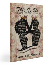 This is us 20x30 Gallery Wrapped Canvas Prints front
