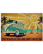 Ocean The Beach Is Calling 36x24 Poster front