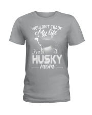 husky mom Ladies T-Shirt thumbnail