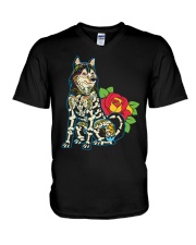 Husky V-Neck T-Shirt thumbnail