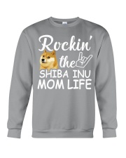 shiba lnu mom life Crewneck Sweatshirt thumbnail