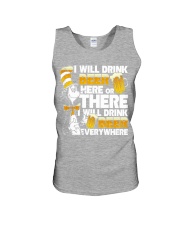 I will drink beer Unisex Tank thumbnail