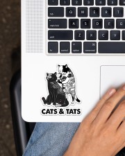 Cat And Tats Sticker - Single (Vertical) aos-sticker-single-vertical-lifestyle-front-11