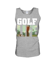 Golf life Unisex Tank thumbnail