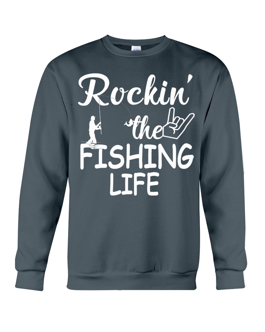 fishing life Crewneck Sweatshirt