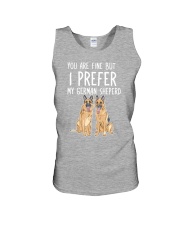 german sheperd Unisex Tank thumbnail