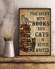 Books And Cats 16x24 Poster lifestyle-poster-3