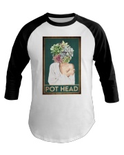 Garden Pot Head Baseball Tee tile