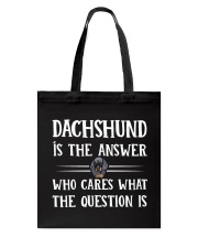 Dachshund Tote Bag thumbnail