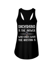 Dachshund Ladies Flowy Tank thumbnail