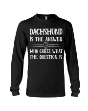 Dachshund Long Sleeve Tee thumbnail
