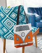 Camping Van Orange All-over Tote aos-all-over-tote-lifestyle-front-01