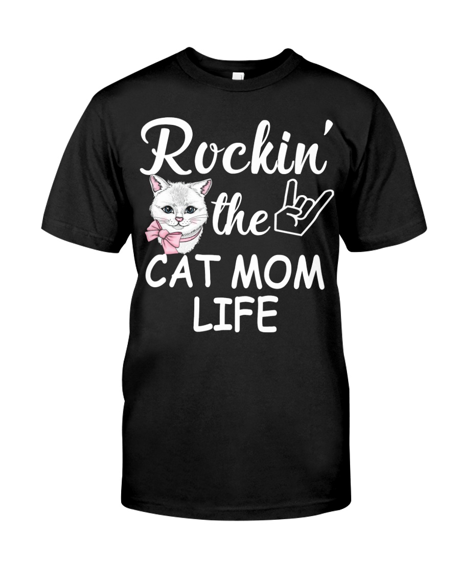 cat mom Classic T-Shirt