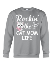 cat mom Crewneck Sweatshirt thumbnail