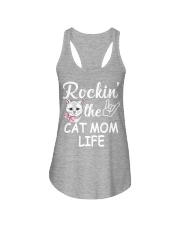 cat mom Ladies Flowy Tank thumbnail