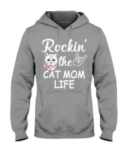 cat mom Hooded Sweatshirt thumbnail