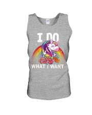 I do what i want Unisex Tank thumbnail