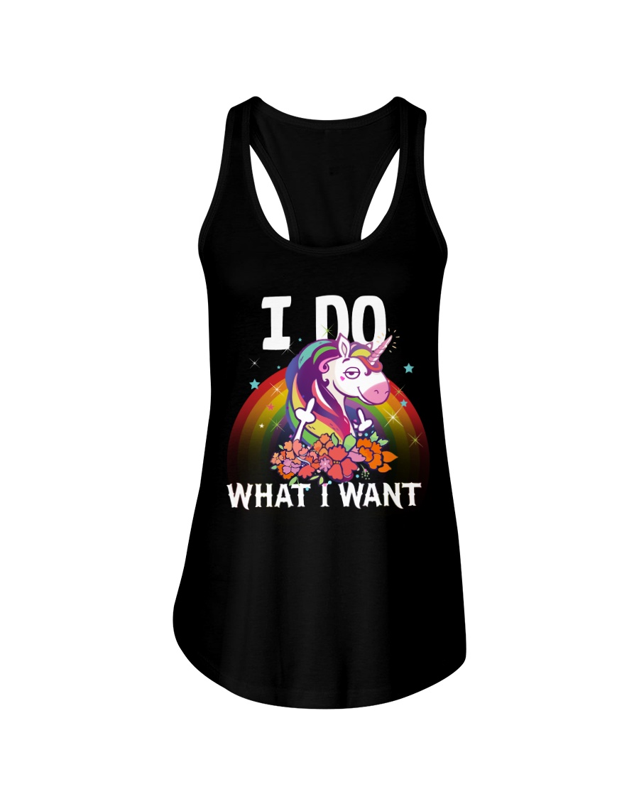 I do what i want Ladies Flowy Tank
