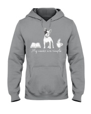 Frenchie Simple Hooded Sweatshirt thumbnail