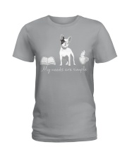 Frenchie Simple Ladies T-Shirt thumbnail
