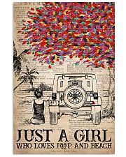 Just A Girl 16x24 Poster front