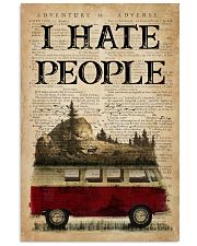 Camping I Hate People 16x24 Poster front