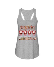 Merry christmas Ladies Flowy Tank thumbnail