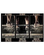Fitness Be Strong When You Are Weak 36x24 Poster front