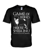 House of Shiba Inu V-Neck T-Shirt thumbnail