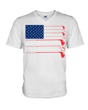 Golf Flag - Hoodie And T-shirt V-Neck T-Shirt thumbnail