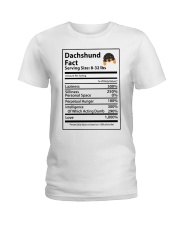 Dachshund Ladies T-Shirt front