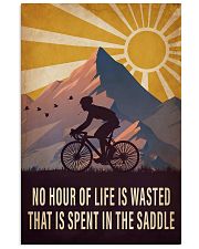 Cycling Spent In the Saddle 16x24 Poster front