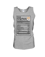 Corgi facts Unisex Tank thumbnail