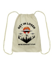 UFO Get In Loser Drawstring Bag tile