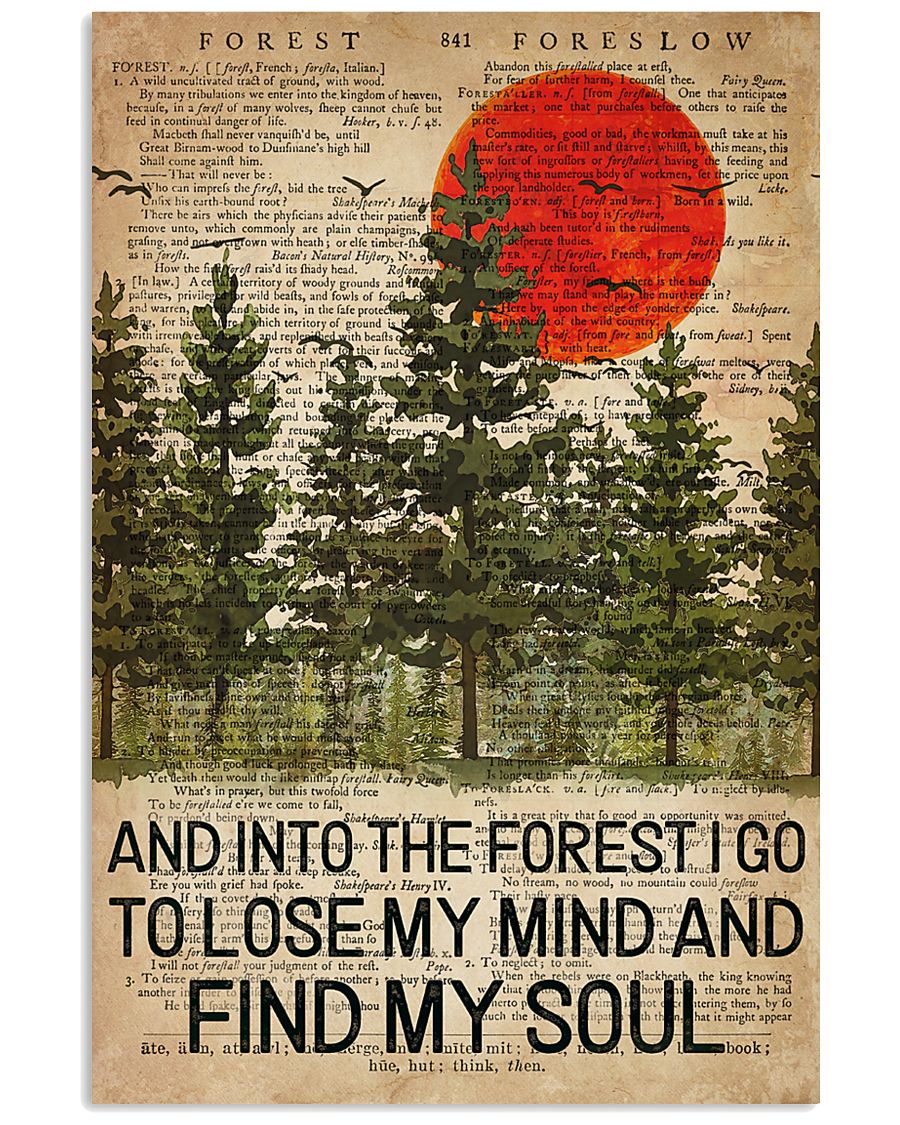 Camping Find My Soul 16x24 Poster
