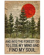 Camping Find My Soul 16x24 Poster front