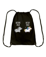Before and After Yoga Drawstring Bag thumbnail