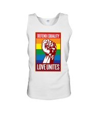 Defend Equality Love Unites Unisex Tank thumbnail