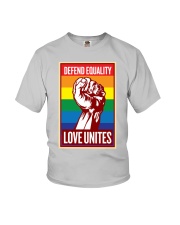 Defend Equality Love Unites Youth T-Shirt thumbnail