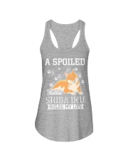 Shiba inu Ladies Flowy Tank tile