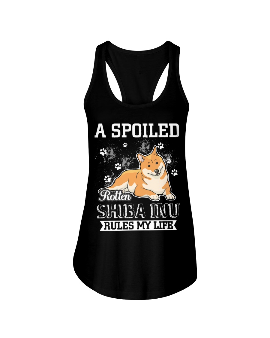 Shiba inu Ladies Flowy Tank
