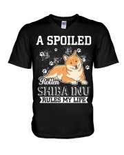 Shiba inu V-Neck T-Shirt thumbnail